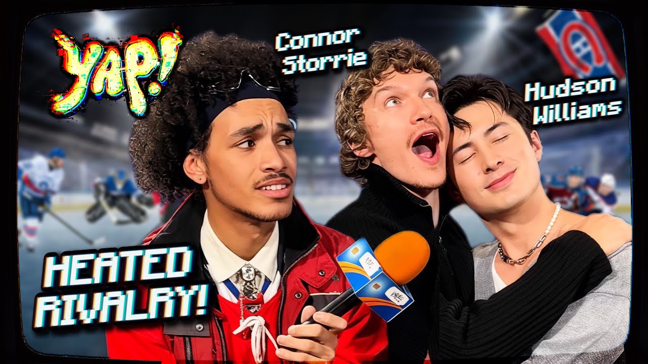 a VERY UNHINGED Heated Rivalry Interview… - YAP! with (Koby)