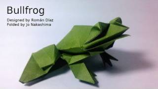 Оригами Лягушка (Роман Диас)
