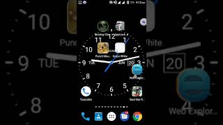 how to sate big clock andriod by app analog  live watch screenshot 1