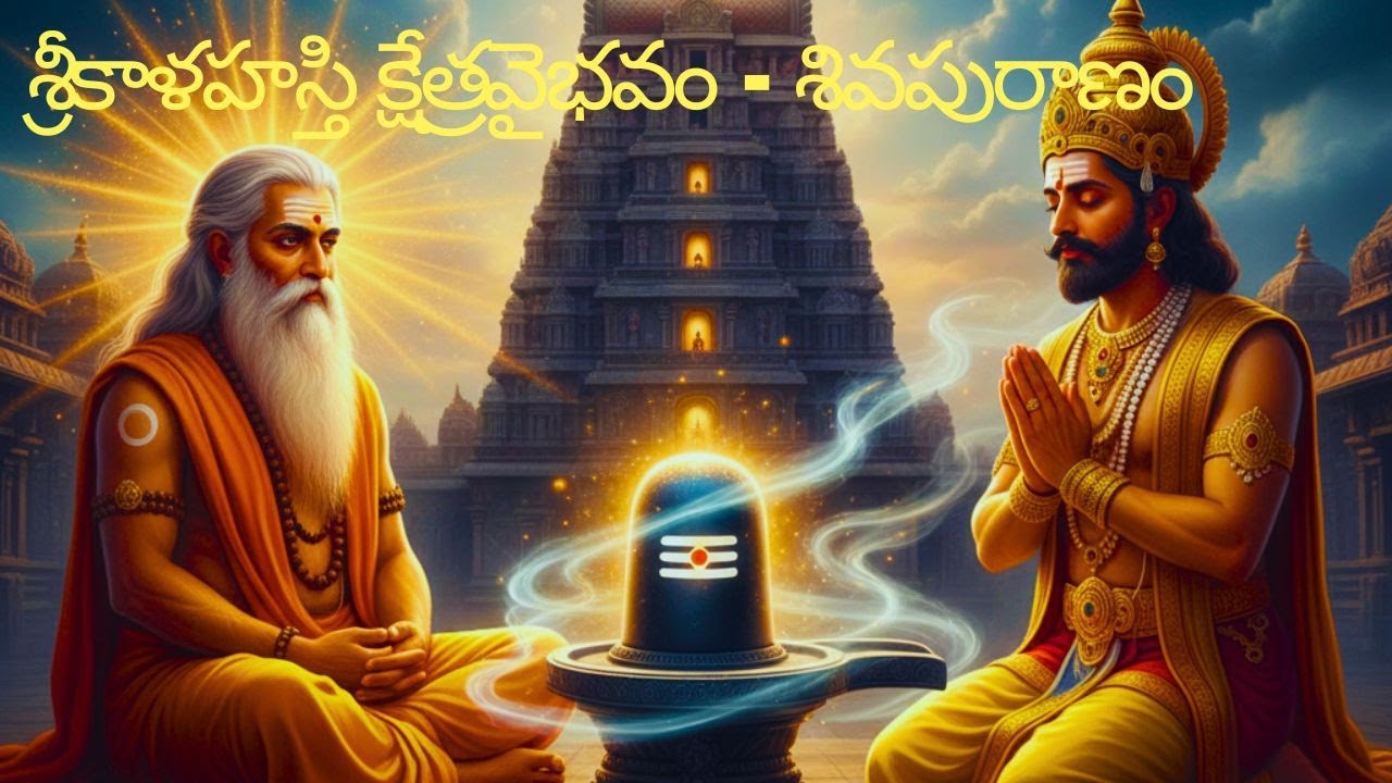 శ్రీకాళహస్తి క్షేత్ర మహిమ: పద్మసేన మహారాజు - భరద్వాజ మహర్షి అద్భుత గాథ | Srikalahasti Temple History