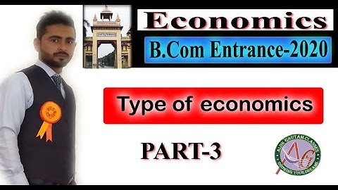 #3 BHU B.com Entrance exam (Economics) by alok gautam sir