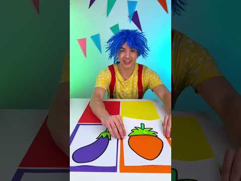 What Color Is It? 🤔 Food Colors in English! Kids Learning 🍎🌈 #shorts #fun