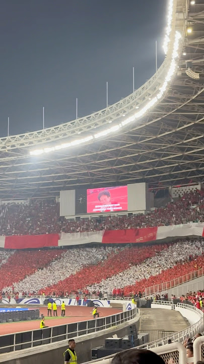 Godbless dan Judika - Rumah kita buka Perjuangan Timnas Indonesia di GBK hadapi China , Koreo Ciamik