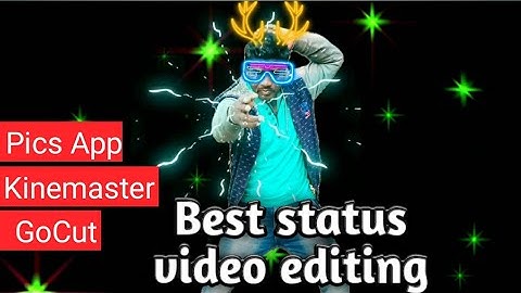 How To Edit Video In GoCut App || Pics App Erase Background || Kinemaster Add Music  ||