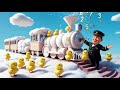 Counting Chicks Soft Cloud Train Nursery Rhymes Kids Songs