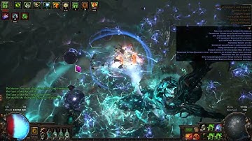 [POE 3.20]Sanctum.Uber Eater.Poison spark Occultist with Nimis.500k EHP vs Ubers 300% proj speed.