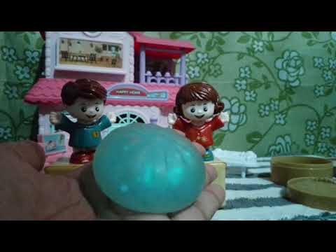SQUISHY DUMPLING GLITTER STARWITH SALTED BUTTER KIDS LOVE THIS