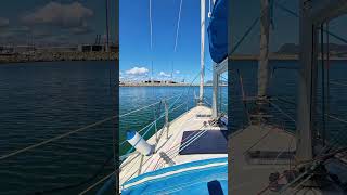Picking up fenders while sailing solo ⚓