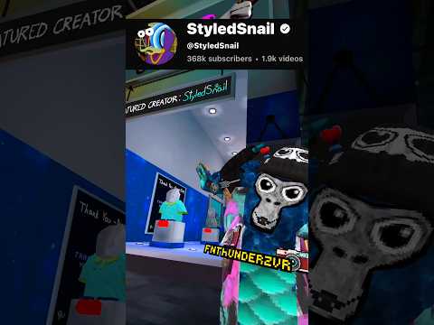 The creator store changed 👀🐌 (@StyledSnail) #gorillatag #shorts #contentcreator #vr #gaming