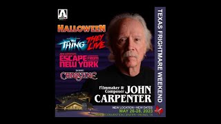 John Carpenter Directs Again! Teases SUBURBAN SCREAMS, THE THING 2, LOST  THEMES 4, H ENDS Score Wins 