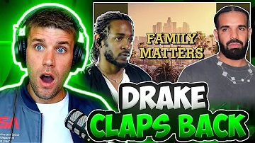 THIS IS BRUTAL!! | Rapper Reacts to Drake - Family Matters (Kendrick Lamar Diss) REACTION