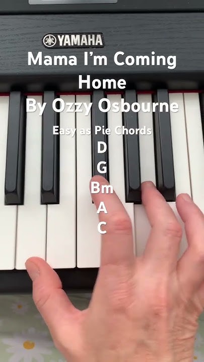 ozzy osbourne mama chords
