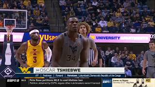 Oscar Tshiebwe vs ISU 16 PTS               2.05.20