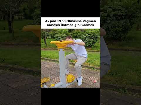Güneş 19:01 burada