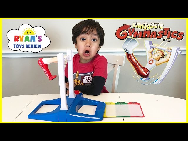 Fantastic Gymnastic Challenge! Family Fun Games for Kids! Egg Surprise Toys Extreme Warhead Candy class=