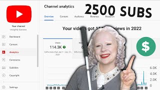 The Surprising Amount YouTube Payed Me... Blind With 2500 Subscribers