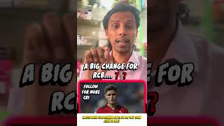 A BIG CHANGE LOADING FOR RCB TONIGHT MATCH VS GT..? Jacob Bethell | RCB VS GT IPL 2026 #cricket