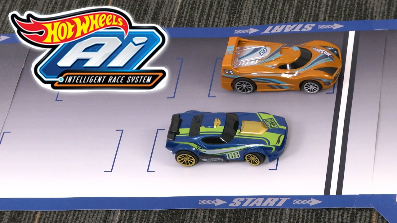Hot Wheels AI Intelligent Curve & Straight Race System 5x Smart Track for sale online 