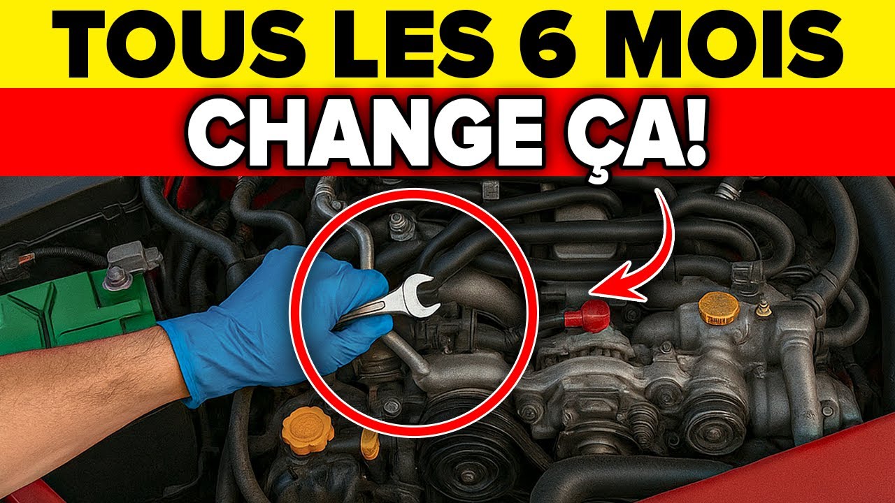 Faites ÇA et votre moteur fonctionnera comme s'il était NEUF !