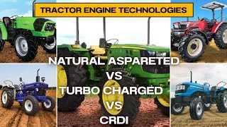 Tractor Engine Technologies Explained | Turbocharged vs NA vs CRDi | Village Machinery