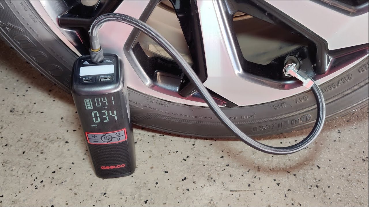 GOOLOO GT160 Portable Tire Inflator YouTube