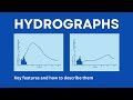 Key features of hydrographs