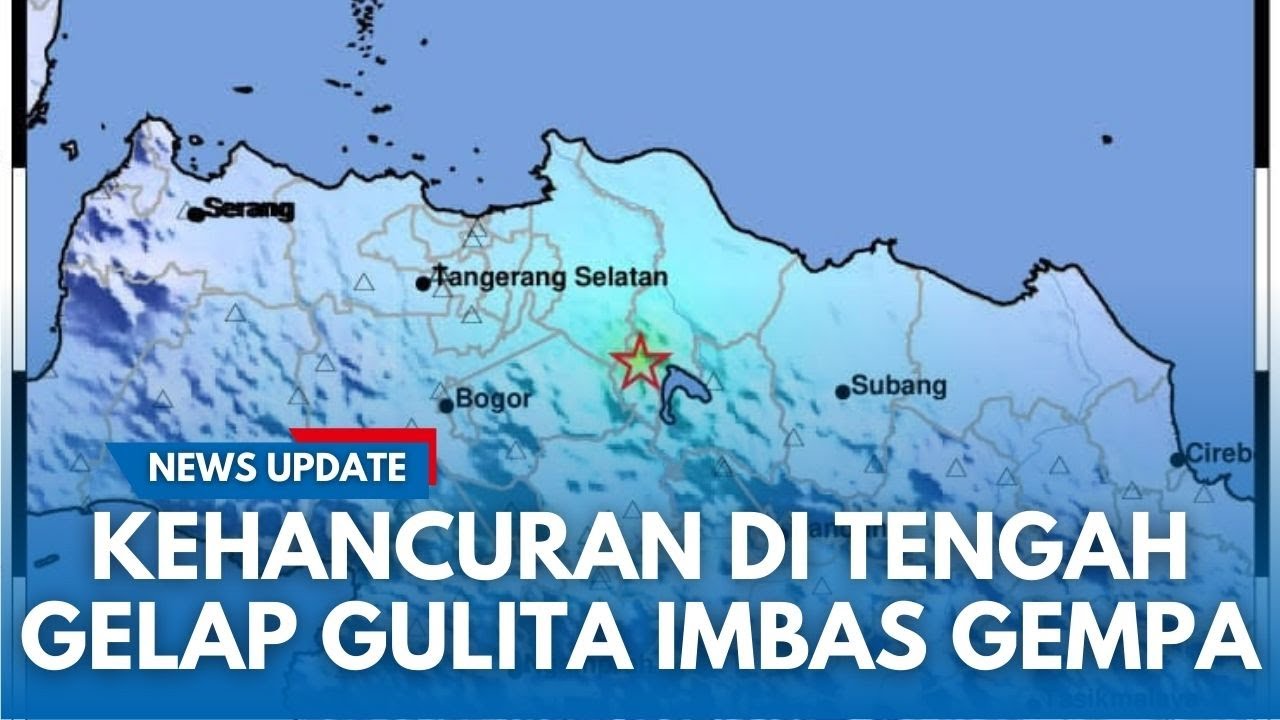 GEMPA BUMI Besar Merusak di Karawang! Jerit Panik di Tengah Kegelapan Malam