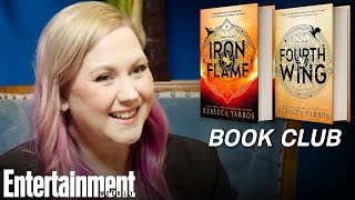 Author Rebecca Yarros on 'Iron Flame,' 'Fourth Wing' and The Empyrean Series | Book Club screenshot 1