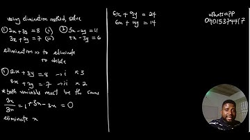 Easiest Way to Solve Simultaneous Equations | Elimination Method Explained