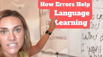 Hoe fouten helpen bij het leren van talen