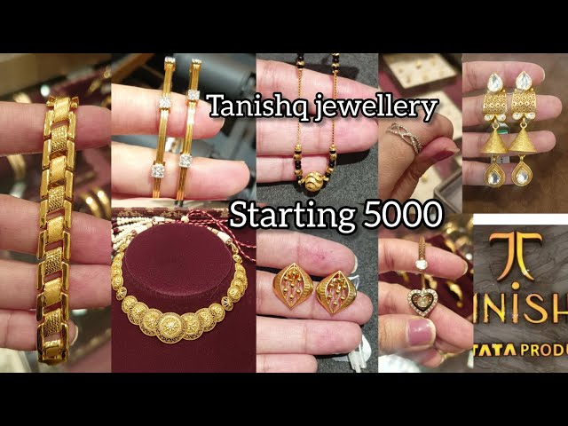 Tanishq Gold Earrings Designs With Price| Tanishq Gold Chandbali Earrings|Light  Weight Gold Earrings - YouTube