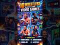 #shorts |10 Wrestlers Who Love Video Games 🎮🔥 | WWE Gamers #shortsfeed #gaming #wrestling #trending