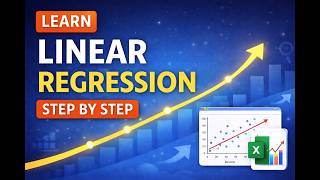 How to run Linear Regression in Excel (Step-by-Step Beginner Guide!)