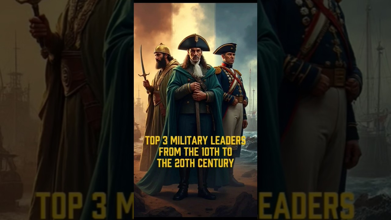 Top 3 Military Leaders From the 10th to the 20th Century 
