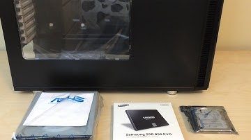 Custom Gaming PC Build: Installing SSD, Fractal Design R5 (Part 2)