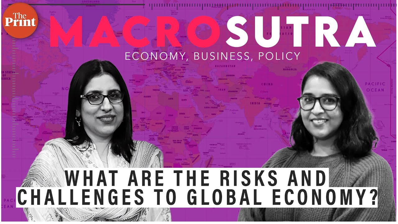 What are the risks and challenges to the global economy? - YouTube