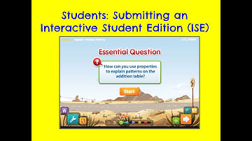 Students Doing & Turning in a ThinkCentral ISE