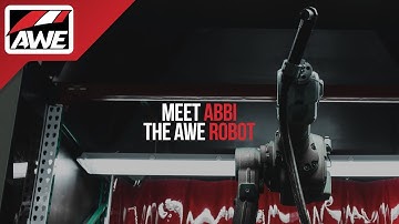 #AWEinHouse:  the AWE ABB IRB 1600 Robot