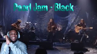 First time reacting to: Pearl Jam - Black (unplugged)