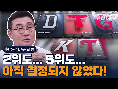 2위 <strong>싸움에서</strong> 승리한 LG ! 가을 냄새 맡은 두산 ! [한✔️주간야구 1부]