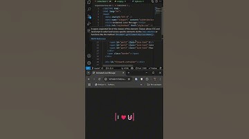 💖 CSS Love Animation You’ve Never Seen Before! #shorts