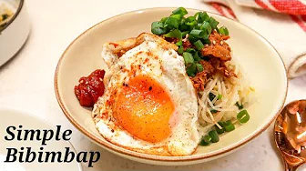 How to: Simple Bibimbap | Fast & Healthy - For Home!