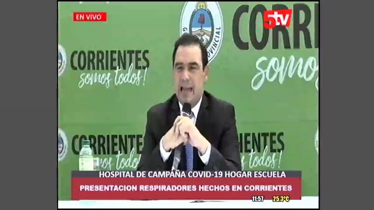 CONFERENCIA DE PRENSA DE GUSTAVO VALDES 09-05-2020