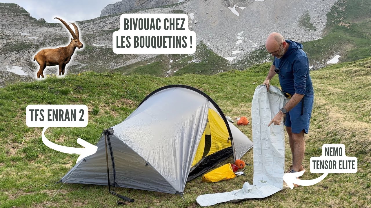 Mon MEILLEUR bivouac (+ test de nouveau MATÉRIEL)
