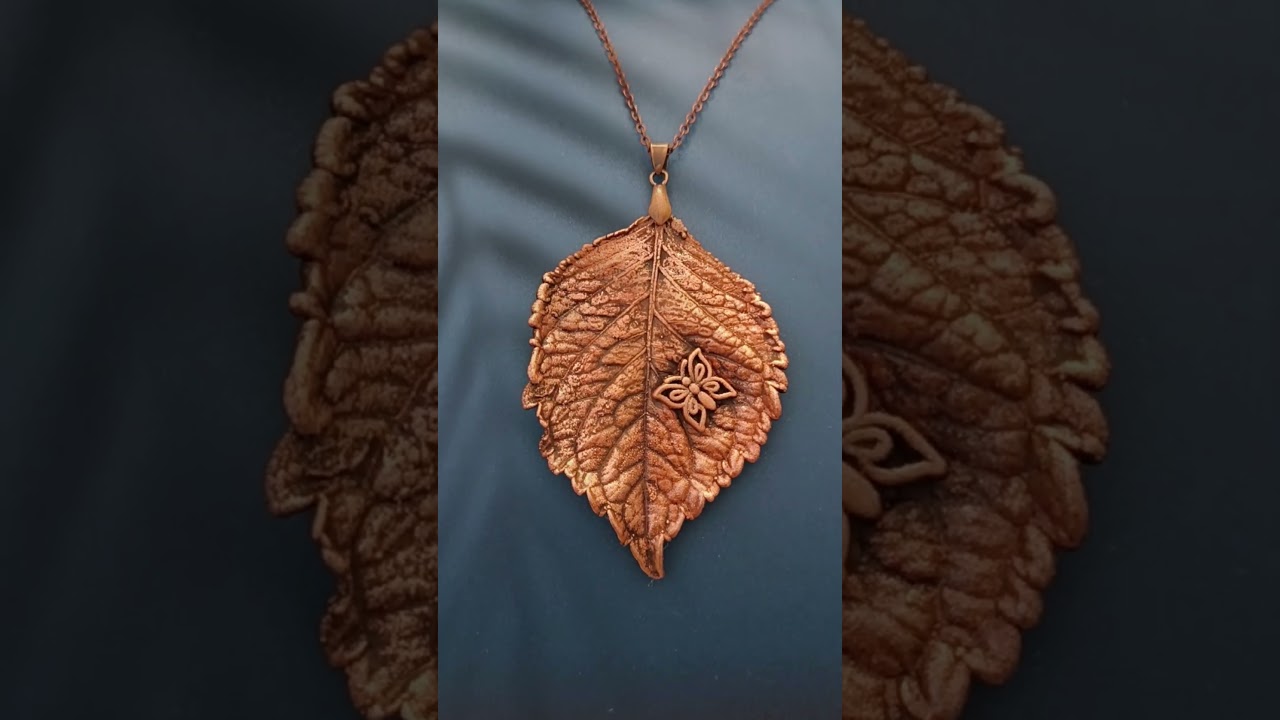 "Handmade Electroformed Jewelry: Nature Meets Metal Art" 