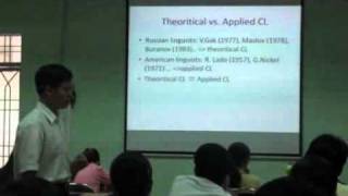 Week 4 Contrastive linguistics and language teaching