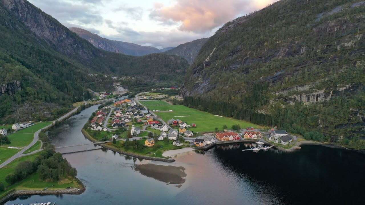 Med bobil til Modalen kommune en kort kjøretur fra Bergen - YouTube