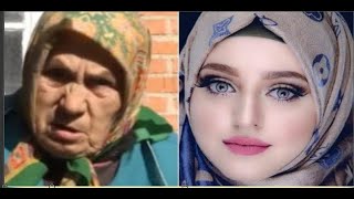 جزائرية مسنة في صلاة الجمعة تلاحق فتاة سورية جميلة جدا والسبب صادم ومخيف للغاية