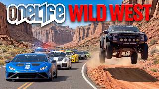 TAKING MY OFFROAD RACE TRUCK TO A SUPERCAR RALLY! (One Life USA Edition)