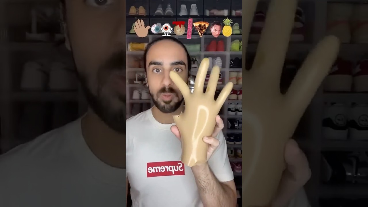 Food ASMR Eating a Gummy Hand and other snacks! 